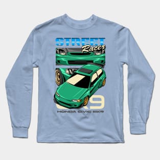 Civic EK9 Nostalgia Long Sleeve T-Shirt